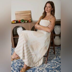 Blu Pepper Seashell Midi Dress